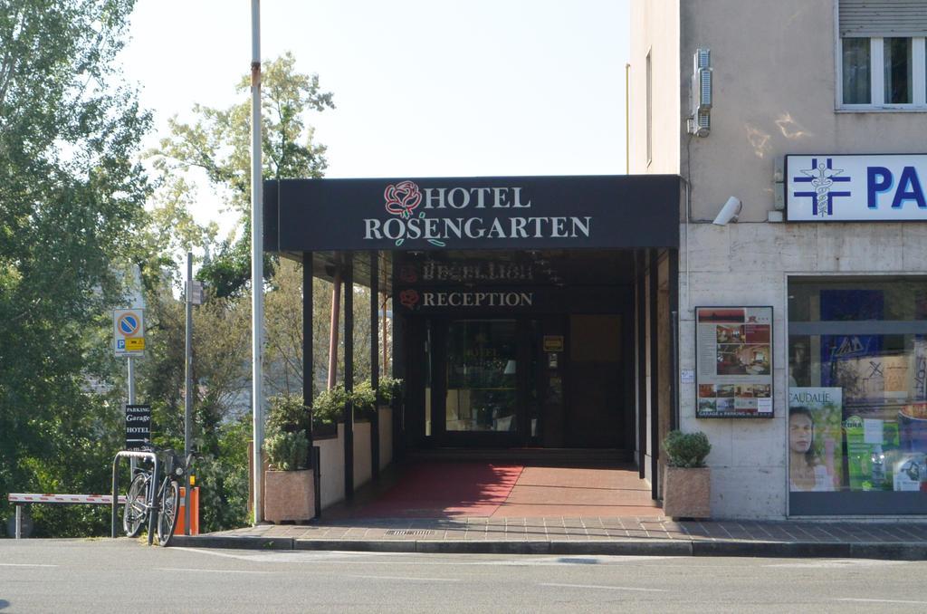 Hotel Rosengarten Павия Экстерьер фото